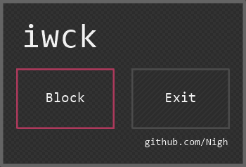 iwck(键盘锁定)