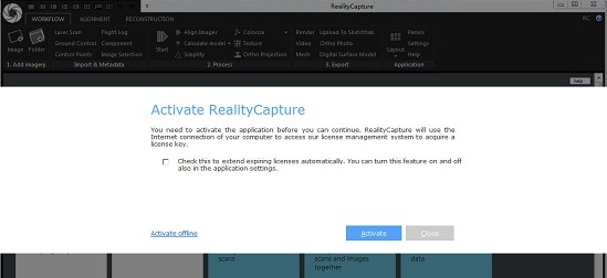 RealityCapture BETA 1.0