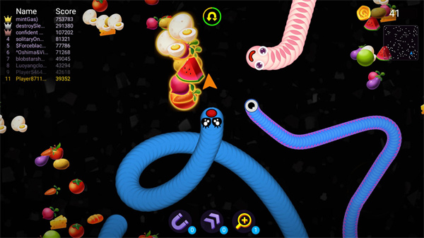 蛇战蠕虫安卓版图片3