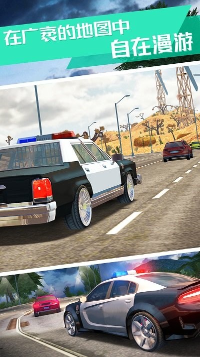 警车自由模拟驾驶安卓版图片2