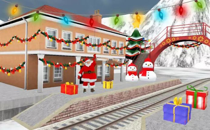 圣诞列车模拟安卓版图片2