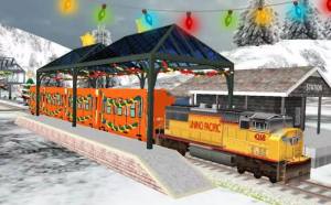 圣诞列车模拟安卓版图片1